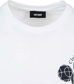 T-Shirt Club Petanque Wit - L,S,XL