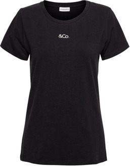 T-shirt &Co Woman , Black , Dames - S