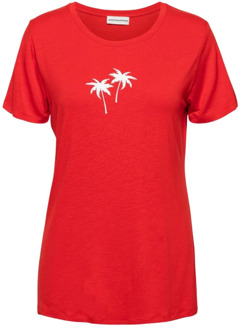 T-shirt &Co Woman , Red , Dames - XS
