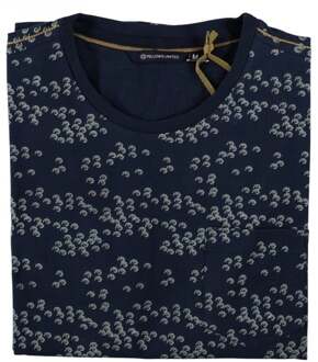 T-Shirt Crew Neck Ball Navy  2XL