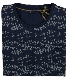 T-Shirt Crew Neck Ball Navy  4XL