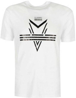 T-shirt; darts; Les Hommes , White , Heren - 2Xl,Xl