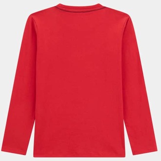 T-Shirt Driehoeklogo Rood - 16