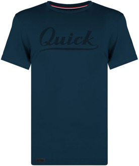 T-shirt duinzicht marine Blauw - XXXL