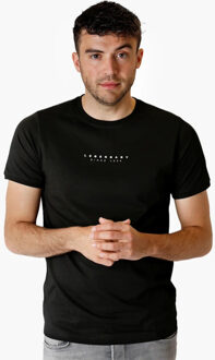 T-shirt exloo - - maat L Zwart