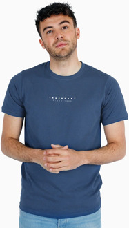 T-shirt exloo marine Blauw - 4XL
