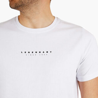 T-shirt exloo - Wit - 4XL