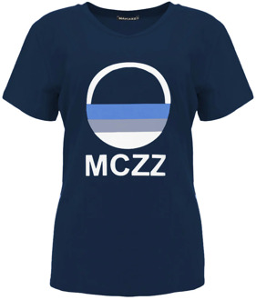 T-shirt ezze Blauw - S