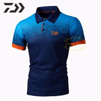 T Shirt Fishing Clothing for Men Fishing Shirt Polo Men Summer Fishing Jacket Breathable Men Top Fishing Clothes Outdoor