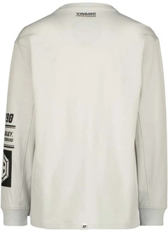 T-Shirt Heffaro Pearl Grey - 110-116,122-128,134-140
