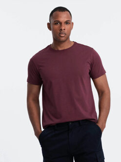 T-shirt heren bordeaux karite - maat M