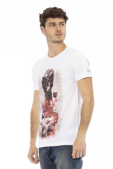 T-shirt Heren - maat M Wit