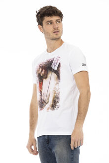 T-shirt Heren - maat S Wit