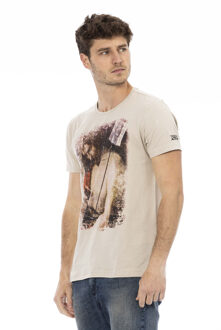 T-shirt Heren - maat Zand