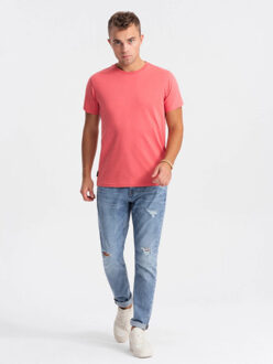 T-shirt heren zalm santos Roze - L