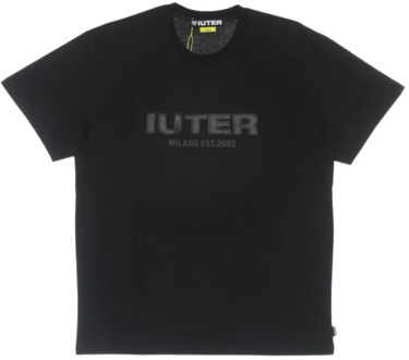T-shirt is 2002 Iuter , Black , Heren - Xl,S