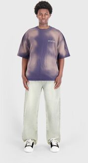 T-shirt Islian Faded Navy  M Blauw, Navy