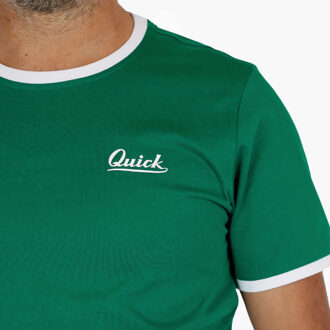 T-shirt kapitein hard/wit - maat XXXL Groen