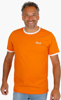 T-shirt kapitein nl /wit Oranje - XXL