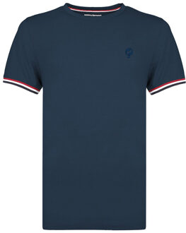 T-shirt katwijk marine Blauw - L