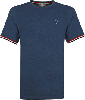 T-shirt katwijk poeder Blauw - S