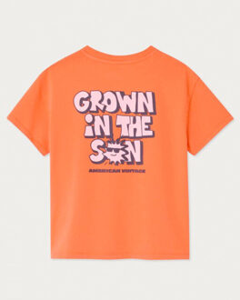 T-shirt kfiz02aie - maat 146 Oranje