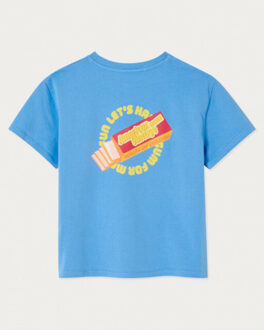 T-shirt kfiz02aie - maat 158 Blauw