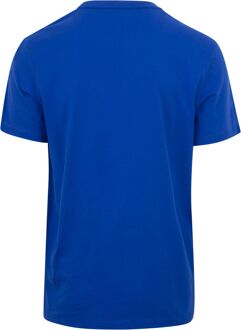 T-shirt Kobaltblauw - L,XL
