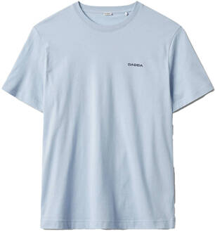 T-shirt korte mouw 10695 dune logo Blauw
