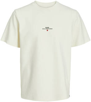 T-shirt korte mouw 12243500 Ecru - L