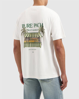 T-shirt korte mouw 25020103 Wit - XL