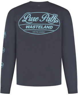 T-shirt korte mouw 25030122 Blauw