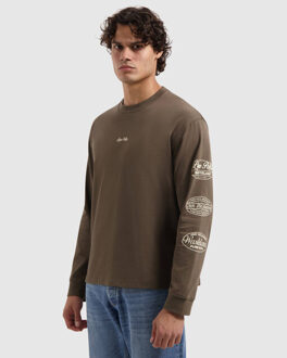 T-shirt korte mouw 25030122 Bruin