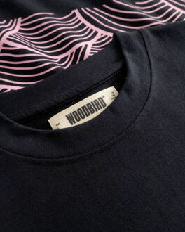 T-shirt korte mouw 2616-401 Zwart