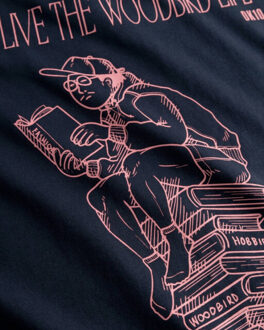 T-shirt korte mouw 2616-405 Blauw - S