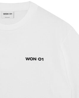 T-shirt korte mouw 4318-12089 Wit - S