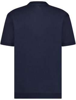 T-shirt korte mouw a22242815 - maat XXL Blauw