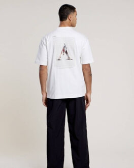 T-shirt korte mouw a22243198 Ecru - L