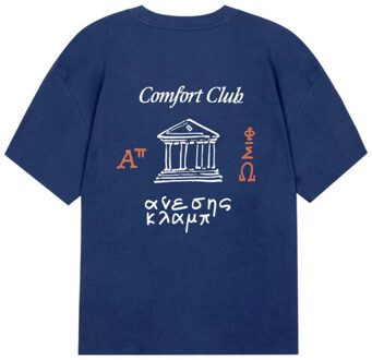 T-shirt korte mouw cc-51027 Blauw - S