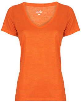 T-shirt Korte Mouw Les Petites Bombes BRUNIDLE" Oranje - S, XS