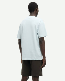 T-shirt korte mouw m26100079 - maat M Lichtblauw