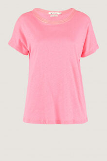 T-shirt korte mouw Roze