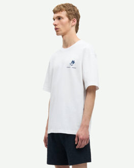 T-shirt korte mouw u26100013 Blauw