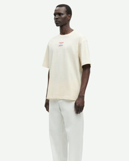 T-shirt korte mouw u26100017 - maat M Beige