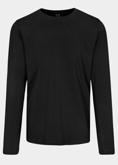 T-shirt lange mouw rdh.-shirt, 1/1 arm 213013401/901 Zwart - XXL