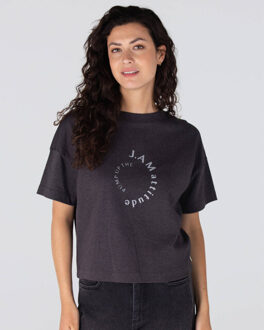 T-shirt lara w25 Houtskool - M