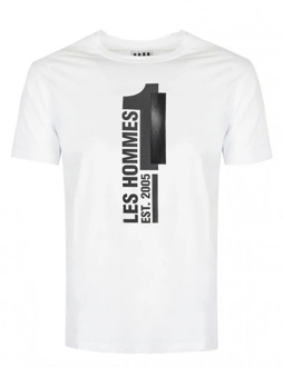 t-shirt Les Hommes , White , Heren - 2XL