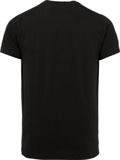 T-Shirt Logo Zwart - M,L,XL,XXL,3XL
