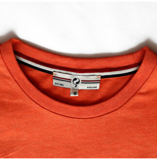 T-shirt loosduinen retro Oranje - M