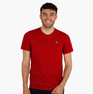 T-shirt maasdam donker Rood - XL